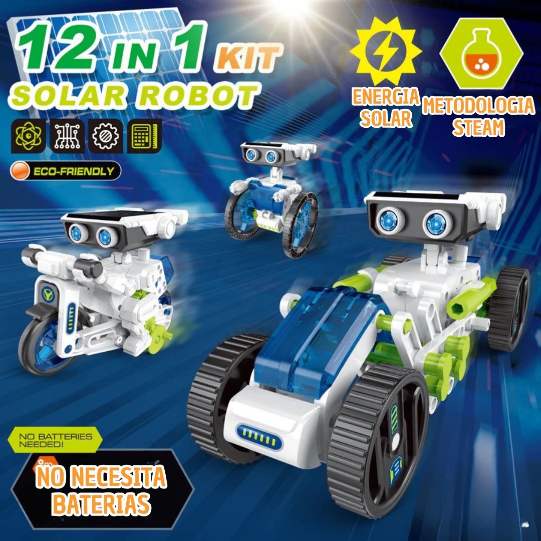 KIT ROBOT SOLAR 12 EN 1